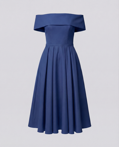 Rivelle | Elegante Dame Mini Gallakjole med Satin-finish
