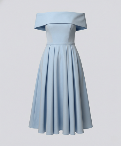 Rivelle | Elegante Dame Mini Gallakjole med Satin-finish