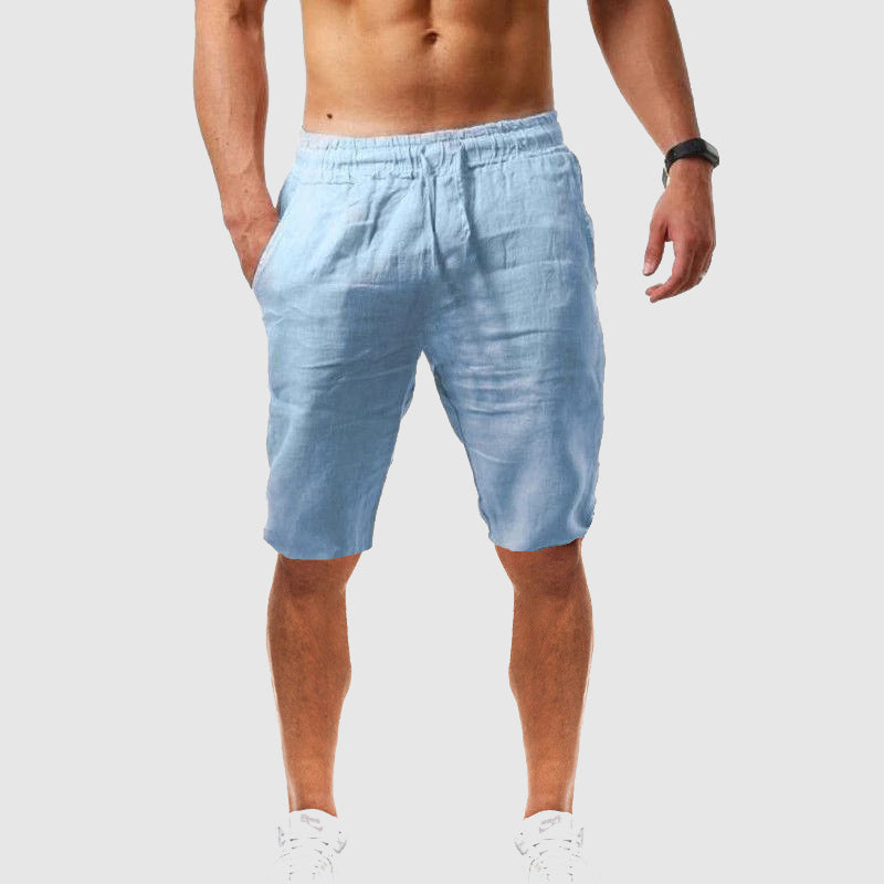 Roar | Herre Casual Shorts Slim Fit Hør Åndbar