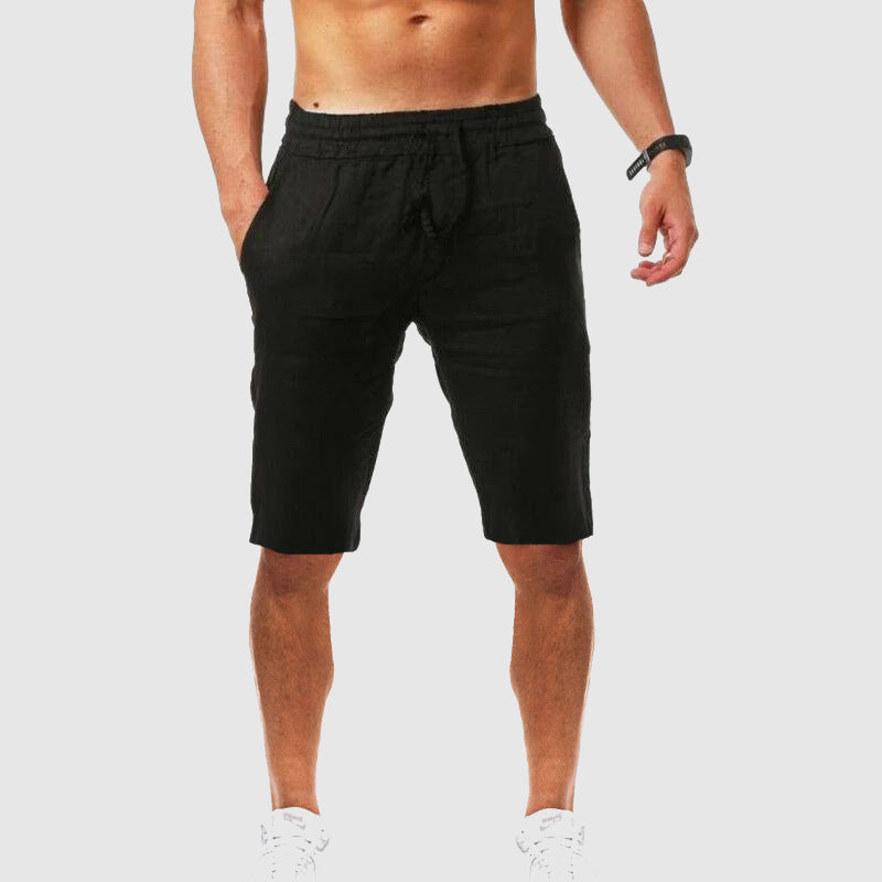 Roar | Herre Casual Shorts Slim Fit Hør Åndbar