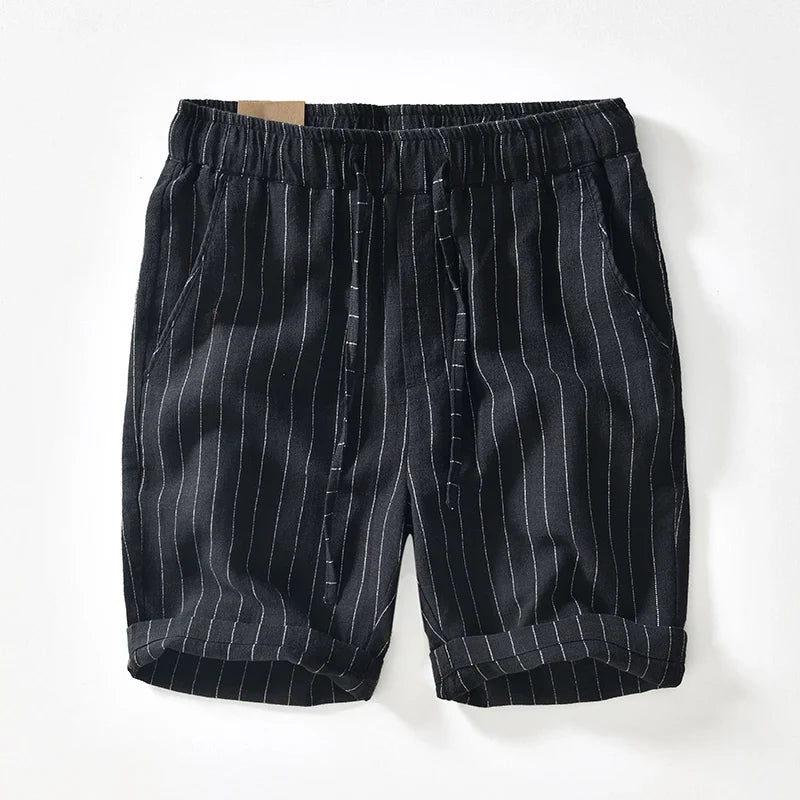 Rolf | Herre Sommer Stribet Shorts