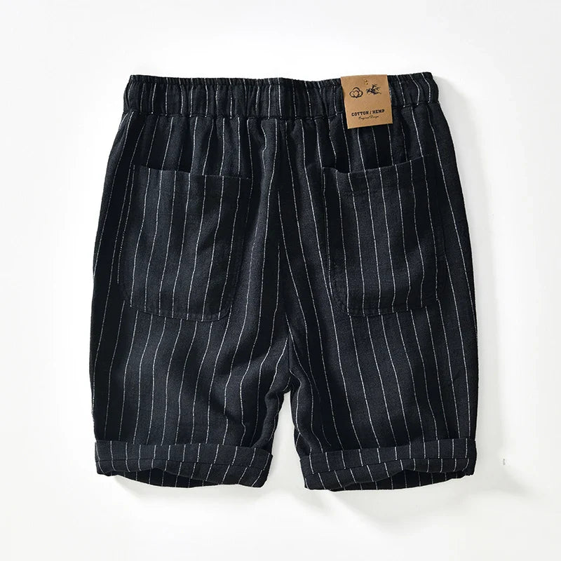 Rolf | Herre Sommer Stribet Shorts