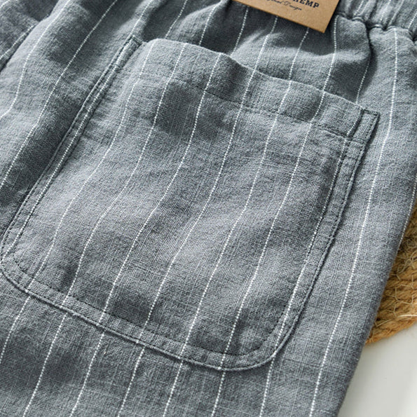 Rolf | Herre Sommer Stribet Shorts