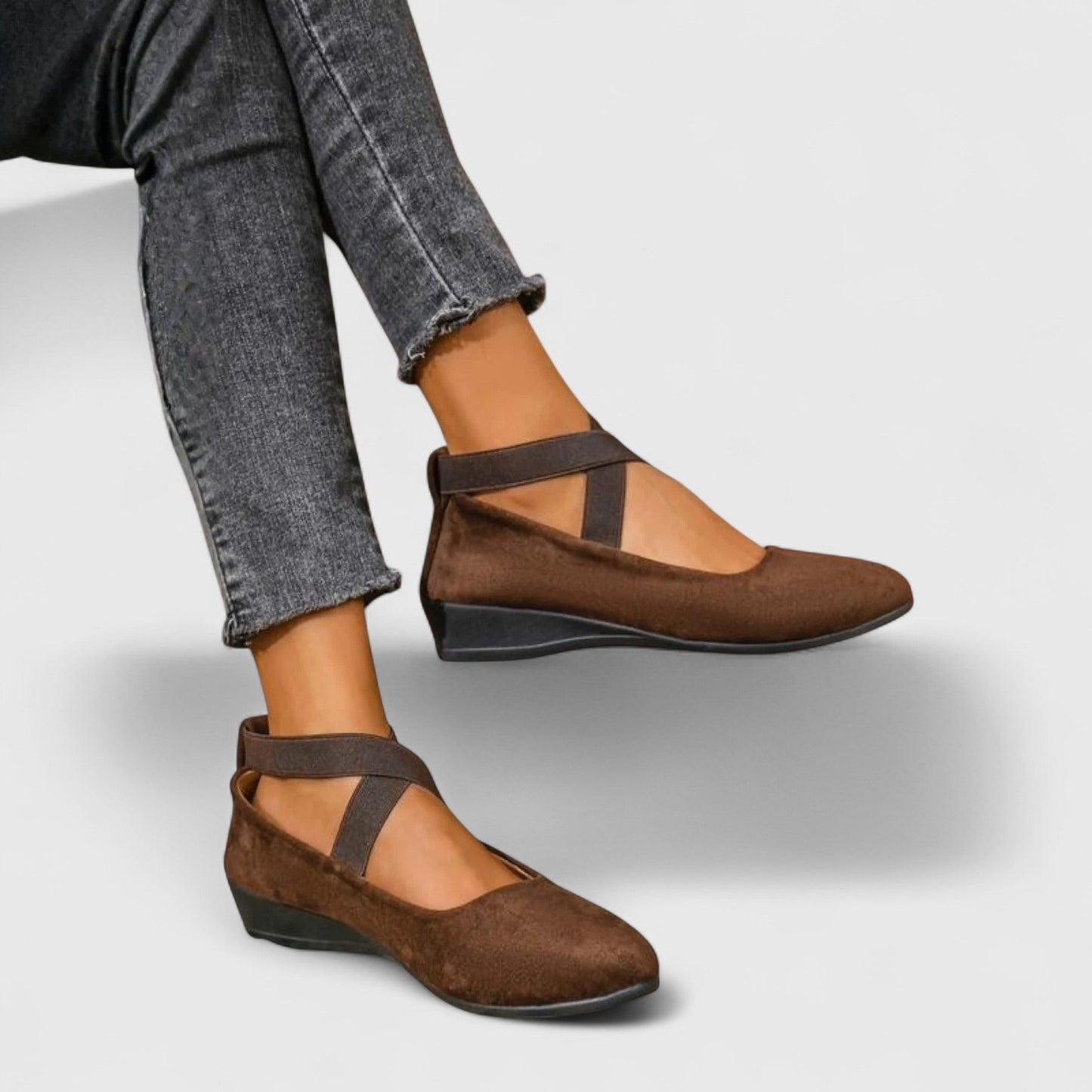 Sia | Kvinder Slip-on Sko Polstret Pasform Klassisk Stil