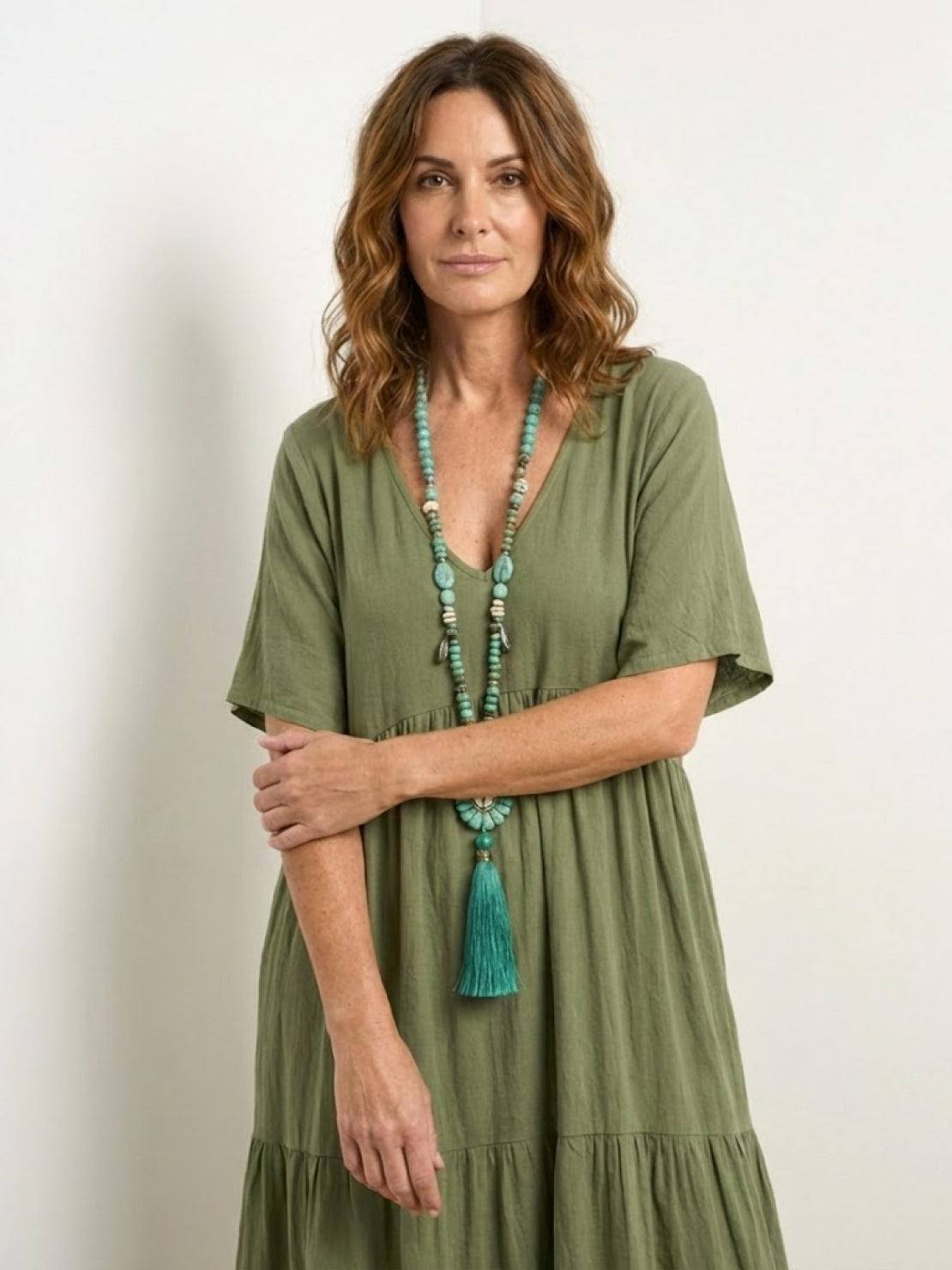 Sienna | Afslappede Kvinder Boheme Maxi Kjole
