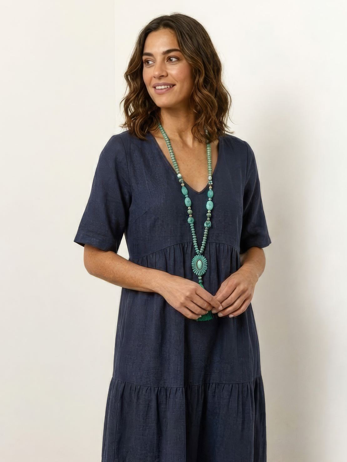 Sienna | Afslappede Kvinder Boheme Maxi Kjole