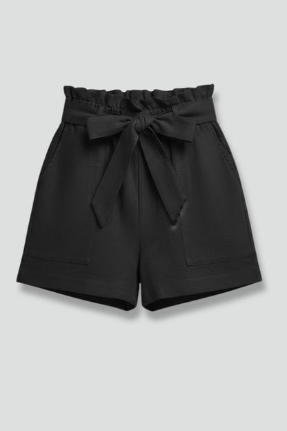 Silke | Dame Shorts Bindebånd i Taljen Praktiske Lommer