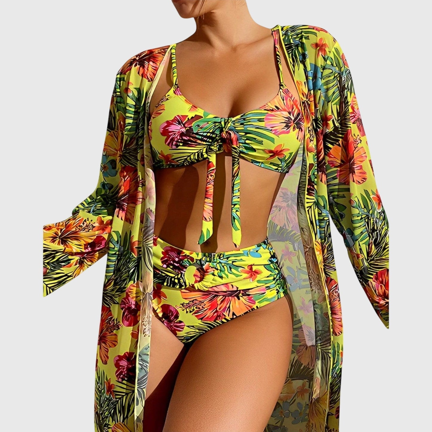 Sofie | Bikini-sæt til kvinder med tropisk print