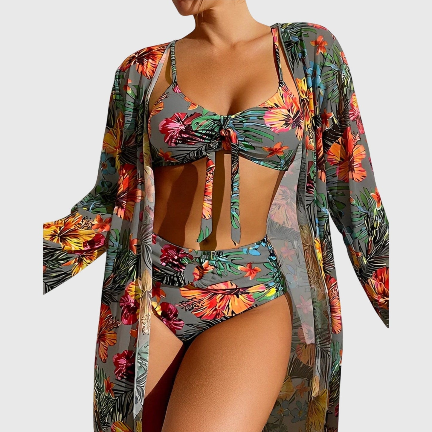 Sofie | Bikini-sæt til kvinder med tropisk print