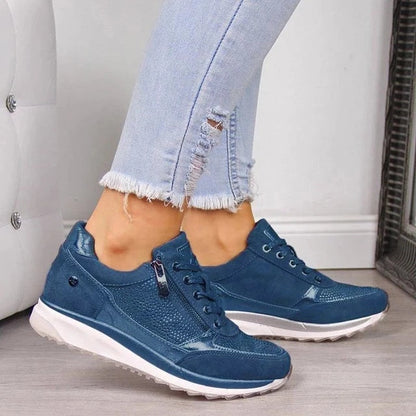 Solvej | Dame Sneakers Åndbart Materiale Ergonomisk Støtte