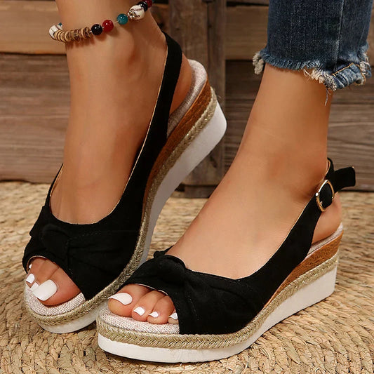 Tess | Feminine Dame Sandaler med Justerbare Remme