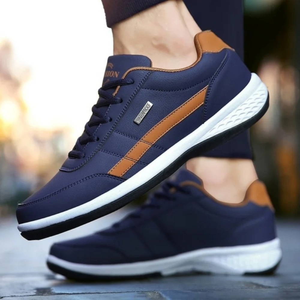 Viggo | Herre Sneakers Læder Ergonomisk Støtte Klassisk Stil