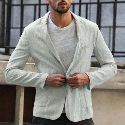 William | Elegant Herre Hørblazer med Moderne Snit